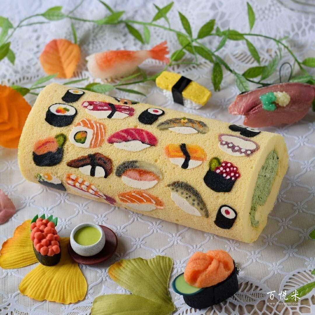 日本小姐姐做的奶油蛋糕卷，個個都像藝術(shù)品，美到不忍下口哇